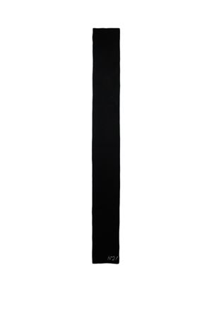 black wool scarf N°21 KIDS | N2108TN04600N900